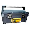 Ящик для інструментів з металевими замками MASTERTOOL ABS пластик 25,5" 650х275х265 мм (79-2100)