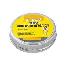 Смазка литол-24 30 г жесть MASTERTOOL GM (42-0142)