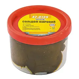Солидол жировий 100 г поліетилен MASTERTOOL GM (42-0139)