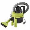 Пилосос автомобільний для сухого та вологого прибирання Dry Vacuum 8917 Black/Green CNV