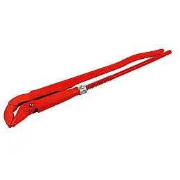 Ключ трубний кований MASTERTOOL 45° 2.0" Red (76-0763)