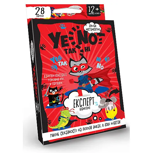 Карточная игра Danko Toys YeNoT ДаНетки (YEN-01-01)