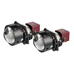 Комплект светодиодных линз Kamiso Aozoom DLPD-07-02 Bi-LED LASER 5500K 72/55W TIR PLUS