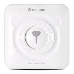 Мобільний принтер для телефону PeriPage A6 Білий (100334)