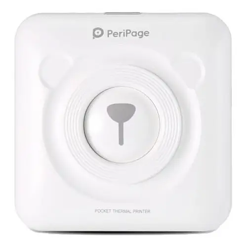 Мобільний принтер для телефону PeriPage A6 Білий (100334)