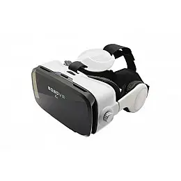 Шлем 3D окуляри віртуальної реальності VR BOX Bobo X4 PRO віар окуляри для телефону з пультом управління та навушниками