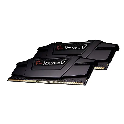 Оперативна пам'ять DDR4 16GB 2х8GB/3200 G.Skill Ripjaws V Black (F4-3200C16D-16GVKB)
