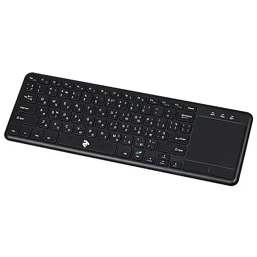 Клавіатура 2E KT100 WL (2E-KT100WB) Чорна