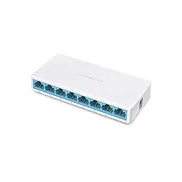 Комутатор настільний Mercusys MS108 8х10/100 Мбіт Білий