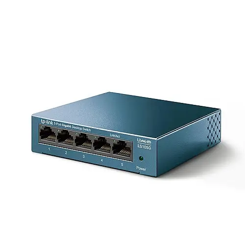 Комутатор TP-Link LS105G (5хGE, метал)