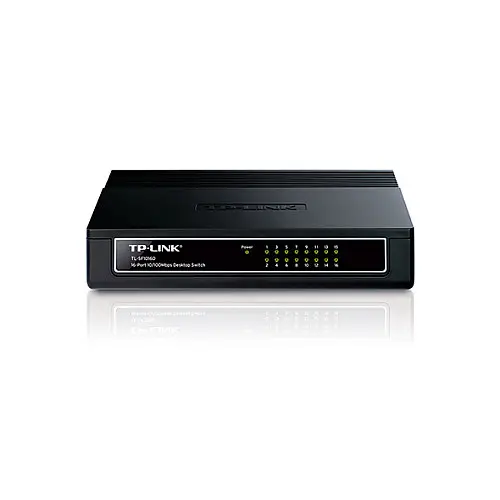 Комутатор TP-Link TL-SF1016D (16х10/100 Мбіт, настільний)