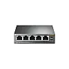 Комутатор TP-Link TL-SG1005P 1хGE 4xGE PoE макс 53W