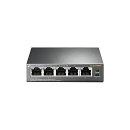 Комутатор TP-Link TL-SG1005P 1хGE 4xGE PoE макс 53W