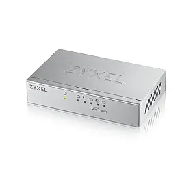 Комутатор ZYXEL GS-105B v3 (GS-105BV3-EU0101F) (5xGE, металевий корпус)