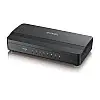 Комутатор ZYXEL GS-108S v2 (GS-108SV2-EU0101F) (8xGE, пластиковий корпус)
