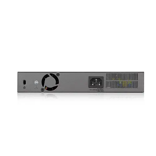 Комутатор ZYXEL GS1350-12HP (8xGE PoE+, 2xGE, 2xSFP, макс 130W, L2, метал)