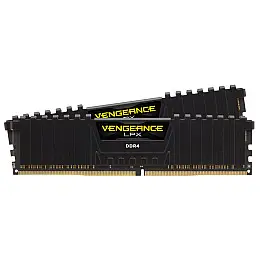 Модуль пам'яті DDR4 2x8GB/3200 Corsair Vengeance LPX Чорний (CMK16GX4M2B3200C16)