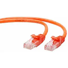 Патч-корд UTP Cablexpert PP12-0.5M/O литой 50u" штекер с защелкой 0.5 м оранжевый