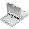 Маршрутизатор MikroTik PowerBox (RB750P-PBr2) (650MHz/64Mb, 5х100Мбіт, PoE out, вуличний)