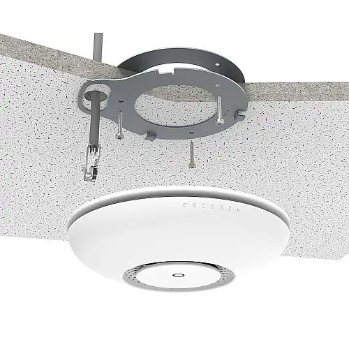 Точка доступу Mikrotik cAP AC RBcAPGi-5acD2nD (AC1200, 716MHz/128Mb, стельовий AP, 2,5dBi, PoE)