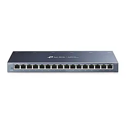 Комутатор TP-Link TL-SG116 (16xGE, настільний, метал)