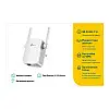 Точка доступу TP-Link TL-WA855RE (N300, 1xFE, 2 зовнішні антени)
