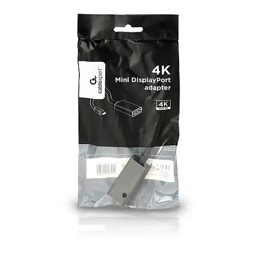 Адаптер Cablexpert mini DisplayPort DisplayPort M/F 0.15 м Black (A-mDPM-DPF4K-01)