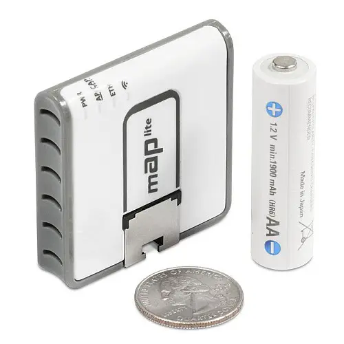 Точка доступу Mikrotik mAP lite (RBMAPL-2ND) (1x10/100 Ethernet порти, 1.5 dBi)