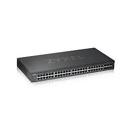 Комутатор ZYXEL GS1920-48V2 (GS1920-48V2-EU0101F) (44xGE, 4xGE/SFP, 2хSFP, Smart, NebulaFlex)