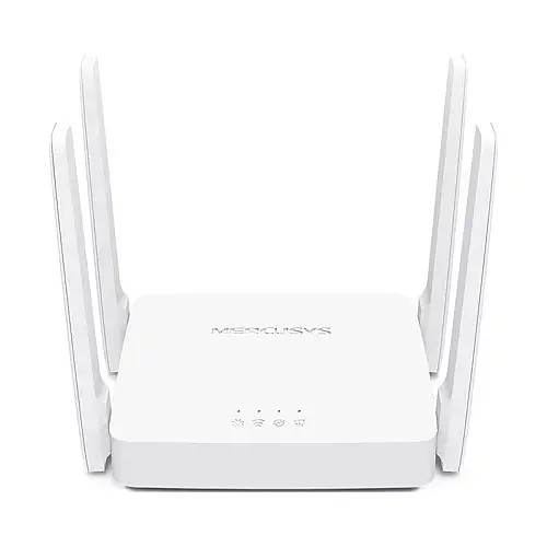 Бездротовий маршрутизатор Mercusys AC10 (AC1200, 1хFE WAN, 2хFE LAN, 4 зовнішні антени 5dbi)