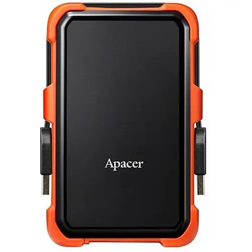 Накопитель внешний HDD 2.5" USB 2.0TB Apacer AC630 Black/Orange (AP2TBAC630T-1)