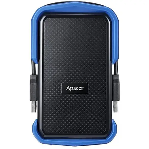 Накопитель внешний HDD 2.5" USB 2.0TB Apacer AC631 Black/Blue (AP2TBAC631U-1)