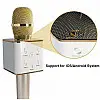 Беспроводной микрофон BTB караоке bluetooth Q7 Gold (53590)