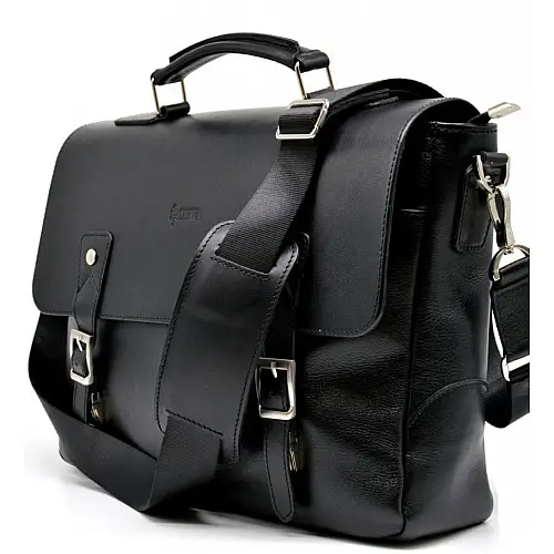 Мужская сумка-портфель из кожи GA-3960-4lx TARWA Черный