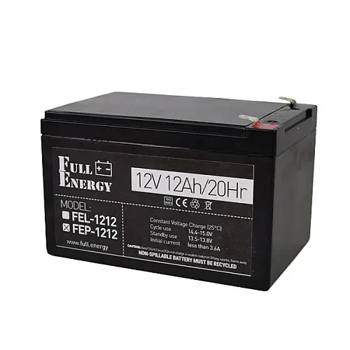 Акumulator 12В 12 Ач для ІБП Full Energy FEP-1212