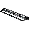 Патч-панель Hypernet 24 порта UTP кат. 5Е 19" PP-KUTP24-NM-CM з організатором кабеля