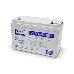 Акумулятор гелевий 12В 100 Ач для ІБП Full Energy FEL-12100