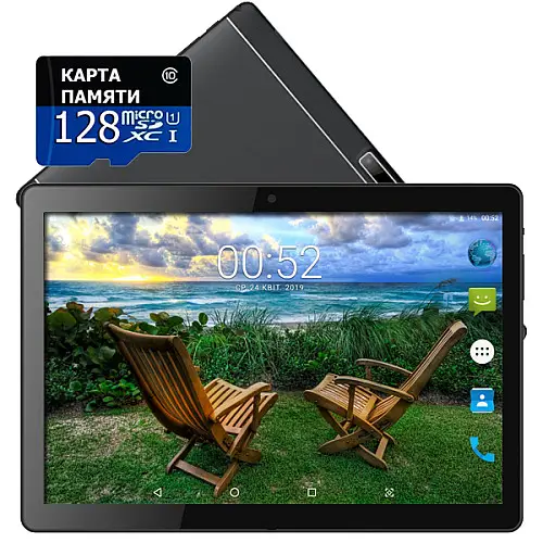 Планшет-телефон Adronix X1001 Lite Matte Black LTE 2/32GB + Карта пам'яті 128GB