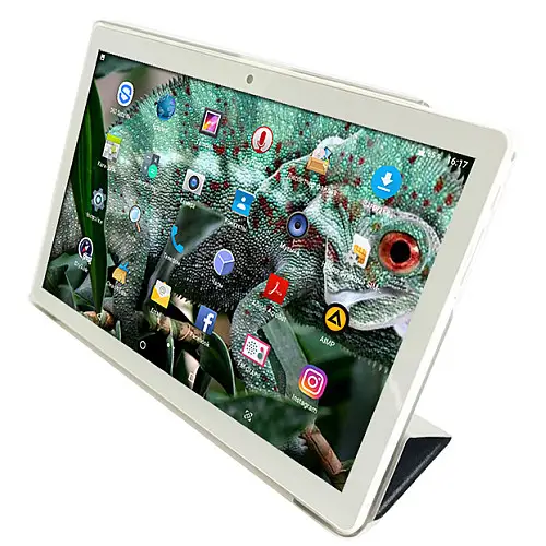 Планшет - телефон Hoozo X1001 Full HD 32Gb LTE Silver + Чехол-книжка + Карта пам'яті 32GB