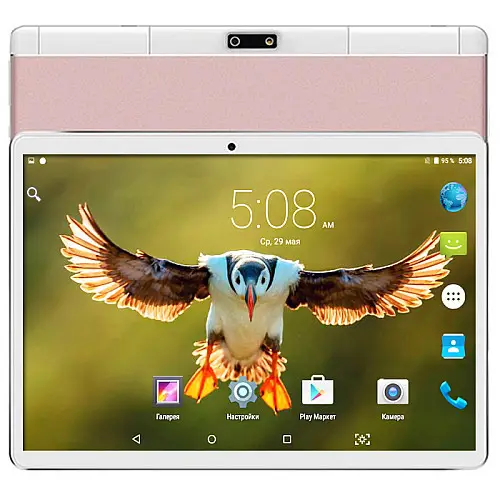 Планшет Hoozo MT232 Pink + Чехол-книжка + Карта пам'яті 32GB