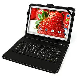 Планшет - телефон Hoozo MT232 Pink + Чехол-клавіатура