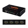 Активный HDMI разветвитель на 4 порта UHD, четырехнаправленный видео сплиттер 4К