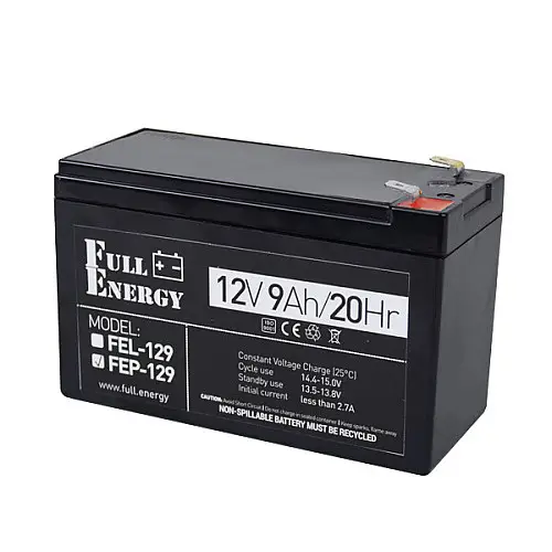 Акумулятор Full Energy FEP-129 12V 9AH