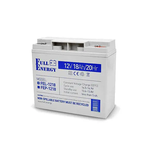 Акумуляторна батарея GEL Full Energy FEL-1218 12V 18Ah