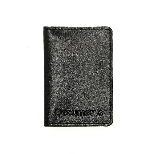 Обложка для документов DNK Leather (ID паспорт) Черный (DNK mini doc R col.J)