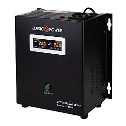 Источник безперебійного живлення Logicpower LPY-W-PSW-500 ВА / 350 Вт лінійно-інтерактивний з правильною синусоїдою