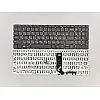 Клавиатура для ноутбука без кнопки включения Lenovo Ideapad 320-15IKB Gray RU
