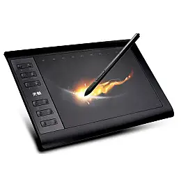 Графічний планшет для малювання 10Moons 1060 Plus + чохол у подарунок