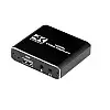 Адаптер Cablexpert HDMI USB+3.5 мм F/F Чорний (UHG-4K2-01)