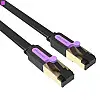 Патч-корд Vention CAT7 SSTP Ethernet 8 м Black ICABK